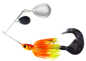 Open image in slideshow, Talon Series Spinnerbait - Orange &amp; Yellow
